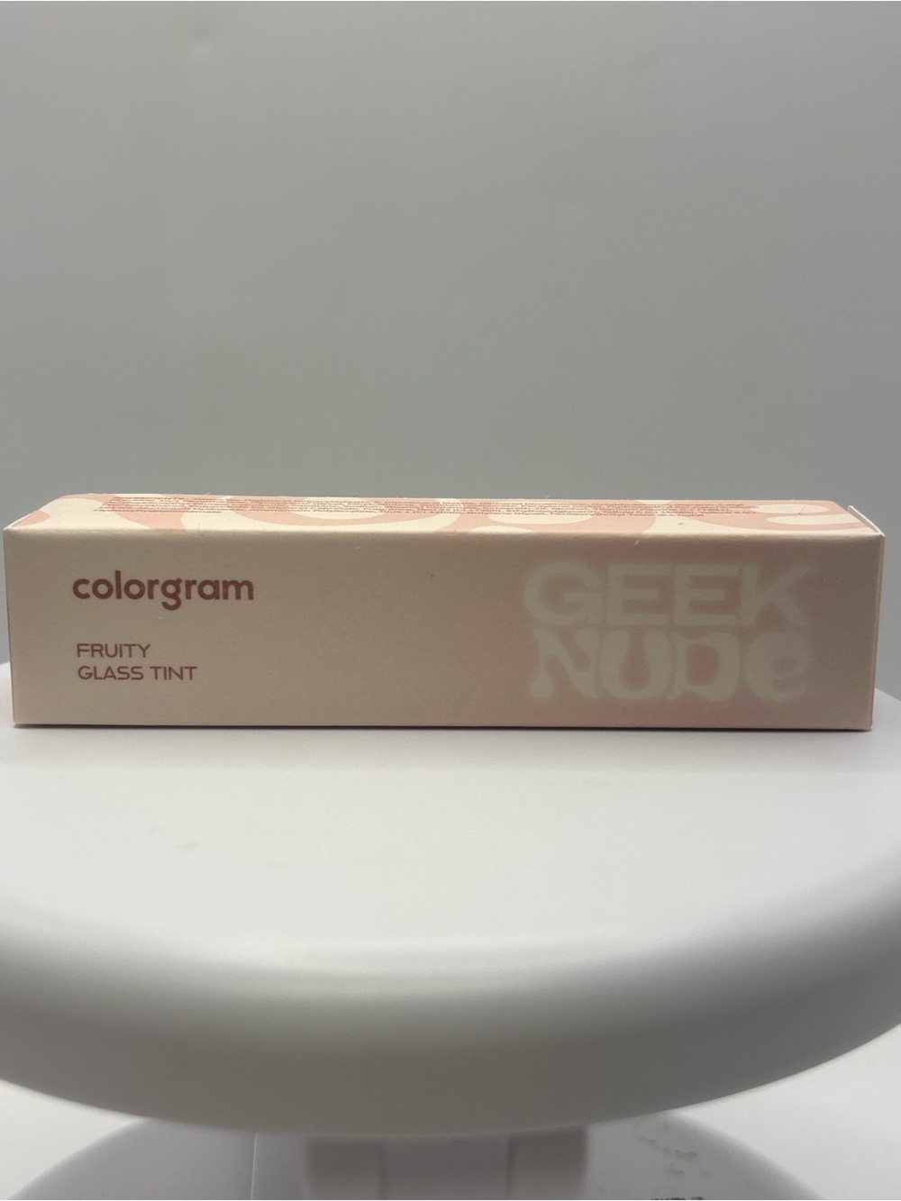 Colorgram Geek Nude Fruity Glass Tint - Nude Pink Lip Gloss